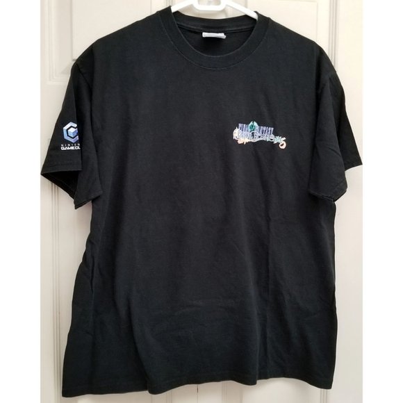 Nintendo Other - Vintage Final Fantasy Crystal Chronicles Limited Edition Nintendo Black T-Shirt